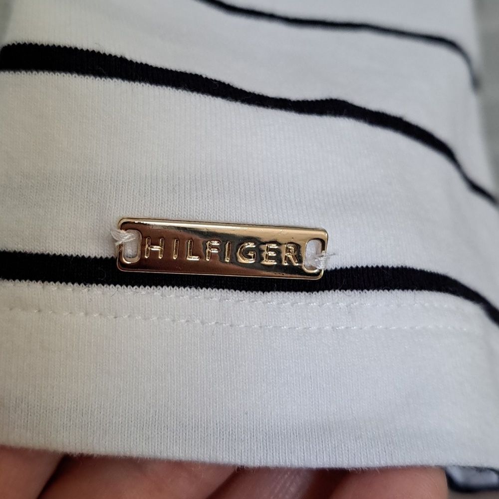 Tommy Hilfiger Striped Tie Front Dress. Size Medium NWOT - Picture 4 of 7